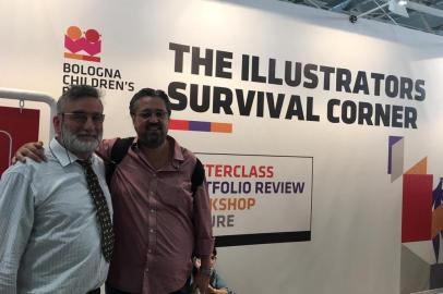 O diretor da Culturama, Fabio Hoffmann (foto), com o roteirista e ilustrador Disney, Francesco Guerrini