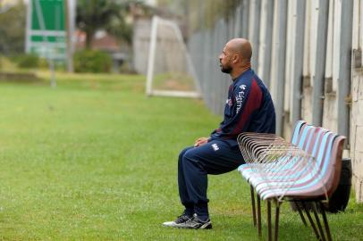  CAXIAS DO SUL, RS, BRASIL, 05/04/2019Treino SER Caxias antes do jogo contra o Inter pela semi final do Gauchão. (Lucas Amorelli/Agência RBS)