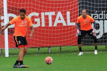  PORTO ALEGRE, RS, BRASIL, 05/04/2019- Treino do Inter no estádio Beira-Rio. (FOTOGRAFO: TADEU VILANI / AGENCIA RBS)