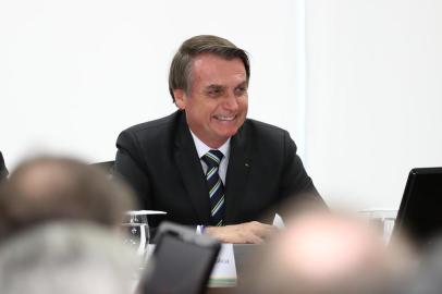 (Brasília - DF, 09/04/2019) Presidente da República, Jair Bolsonaro durante reunião do Conselho de Governo.Foto: Marcos Corrêa/PR