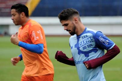  CAXIAS DO SUL, RS, BRASIL 08/04/2019Time do Caxias terá descanso após ser eliminado do Gauchão 2019, equipe deve voltar na semana que vem para iniciar os preparativos para a Série D. (Felipe Nyland/Agência RBS)