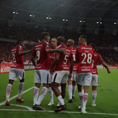  PORTO ALEGRE, RS, BRASIL - 09/04/2019 - Inter recebe o Palestino pela quarta rodada da fase de grupos da Libertadores.