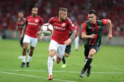  PORTO ALEGRE, RS, BRASIL - 09/04/2019 - Inter recebe o Palestino pela quarta rodada da fase de grupos da Libertadores.