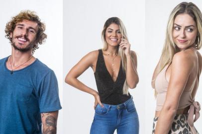 Alan, Hariany, Paula, BBB 19