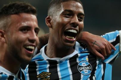  PORTO ALEGRE, RS, BRASIL, 10.04.2019. Grêmio enfrenta o Rosario Central, na Arena, em jogo válido pela quarta rodada da fase de grupos da Libertadores.FOTO: FERNANDO GOMES/AGÊNCIA RBS