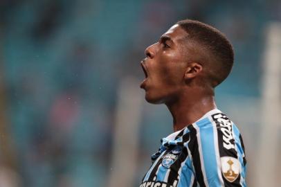  PORTO ALEGRE, RS, BRASIL, 10.04.2019. Grêmio enfrenta o Rosario Central, na Arena, em jogo válido pela quarta rodada da fase de grupos da Libertadores.FOTO: FERNANDO GOMES/AGÊNCIA RBS