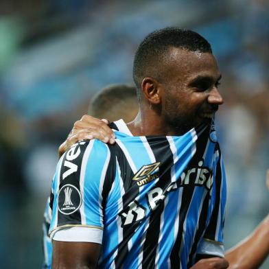  PORTO ALEGRE, RS, BRASIL, 10.04.2019. Grêmio enfrenta o Rosario Central, na Arena, em jogo válido pela quarta rodada da fase de grupos da Libertadores.FOTO: JEFFERSON BOTEGA/AGÊNCIA RBSIndexador: Jeff Botega