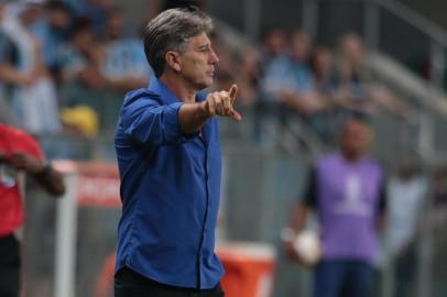  PORTO ALEGRE, RS, BRASIL, 10.04.2019. Grêmio enfrenta o Rosario Central, na Arena, em jogo válido pela quarta rodada da fase de grupos da Libertadores.FOTO: FERNANDO GOMES/AGÊNCIA RBS