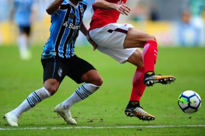  PORTO ALEGRE, RS, BRASIL, 12/05/2018 - Grêmio recebe o Inter na Arena, pela 05ª roda do Brasileirão 2018.(FOTOGRAFO: CARLOS MACEDO / AGENCIA RBS)