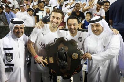  Al Sadd, de Xavi Hernandez e Gabi, é campeão da Liga do Catar.