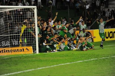 CAXIAS DO SUL, RS, BRASIL, 11/04/2019. Juventude x Botafogo-RJ, partida válida pelo jogo da volta da terceira fase da Copa do Brasil 2019 e realizada no estádio Alfredo Jaconi. (Porthus Junior/Agência RBS)