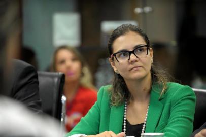  CAXIAS DO SUL, RS, BRASIL, 12/04/2019Reunião de representantes da ONU (Pnud) na prefeitura de Caxias do Sul. (Lucas Amorelli/Agência RBS)