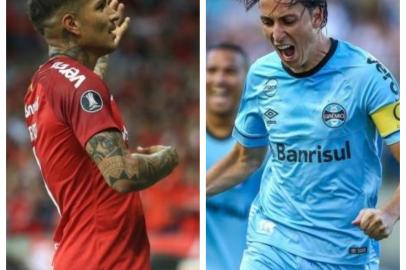 Paolo Guerrero, Guerrero, Pedro Geromel, Geromel, Grêmio, Inter, Gre-Nal