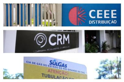 Estatais CEEE, CRM e Sulgás