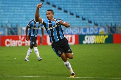 PORTO ALEGRE, RS, BRASIL 27/03/2016 -  Batista. O Grêmio enfrenta o Lajeadense na Arena, em PoA, pela 11ª rodada do Campeonato Gaúcho. (FOTO: CARLOS MACEDO/AGÊNCIA RBS).