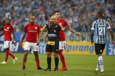  PORTO ALEGRE, RS, BRASIL - 17/04/2019 - Final do Gauchão entre Grêmio e Inter pelo Gauchão 2019.