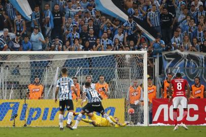  PORTO ALEGRE, RS, BRASIL - 17/04/2019 - Final do Gauchão entre Grêmio e Inter pelo Gauchão 2019.