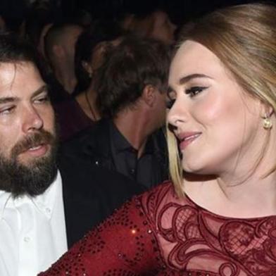 Adele e Simon Konecki