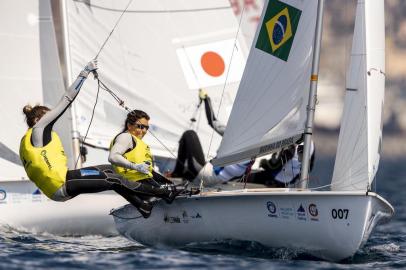  Genoa, Italy is hosting sailors for the third regatta of the 2019 Hempel World Cup Series from 15-21 April 2019. More than 700 competitors from 60 nations are racing across eight Olympic Events. ©PEDRO MARTINEZ/SAILING ENERGY/WORLD SAILING20 April, 2019.Local: GENOAIndexador: Sailing EnergyFotógrafo: Official Photographer