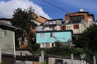  CAXIAS DO SUL, RS, BRASIL, 19/04/2019 - Euzébio Beltrão de Queiroz é exemplo de bairro irregular, com altos índices de violência. (Marcelo Casagrande/Agência RBS)