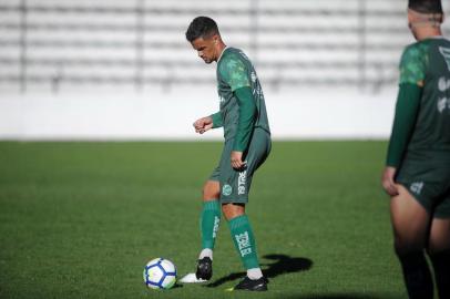  CAXIAS DO SUL, RS, BRASIL (09/04/2019)Treino do Juventude no Estádio Alfredo Jaconi em Caxias do Sul. Na foto, Rafael Bastos. (Antonio Valiente/Agência RBS)