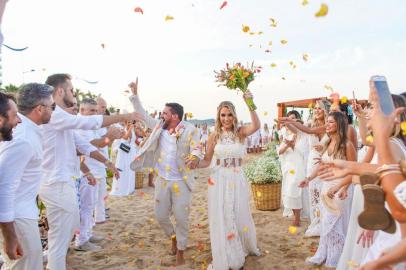 Casamento de Guga Garcia e Bárbara Bohn Damke, em Itajaí (SC)