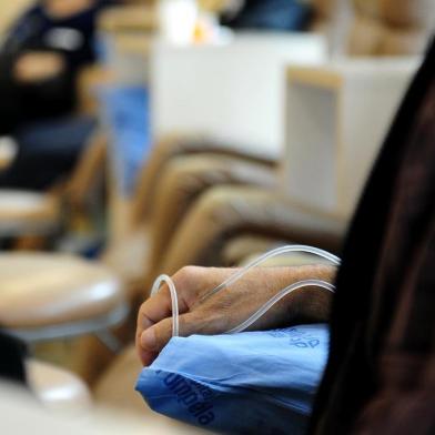  CAXIAS DO SUL, RS, BRASIL, 28/06/2018. Lei federal obriga inclusão de dados de pacientes com câncer. Na foto, o  Instituto do Câncer do Hospital Pompéia (INCAN). (Diogo Sallaberry/Agência RBS)