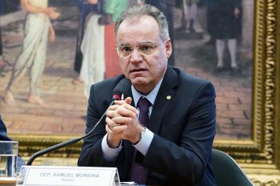 Instalação da Comissão especial da reforma da Previdência e eleição do presidente e dos vice-presidentes. Dep. Samuel Moreira (PSDB - SP). Foto: Pablo Valadares/Câmara dos Deputados