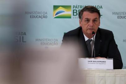 Jair Bolsonaro durante Reuniao com Abraham WeintraubFoto: Marcos Correa/PR