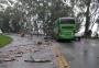 Acidente entre carreta e ônibus deixa quatro mortos e 16 feridos em Santa Catarina