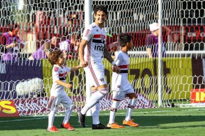 SAO PAULO (SP), 27.04.2019 - Futebol / Sao Paulo x Botafogo - Alexandre Pato, durante partida entre Sao Paulo e Botafogo, valida pela 1a rodada do Campeonato Brasileiro 2019, realizada no Estadio do Morumbi, neste sabado (27). (Foto: Marcello Fim/Ofotografico/Lancepress!) 