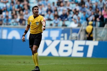  PORTO ALEGRE, RS, BRASIL,28/04/2019- Grêmio x Santos: jogo da estreia do Grêmio no Brasileirão, que acontece na Arena.(Foto: Marco Favero / Agencia RBS)Indexador: Felix Zucco