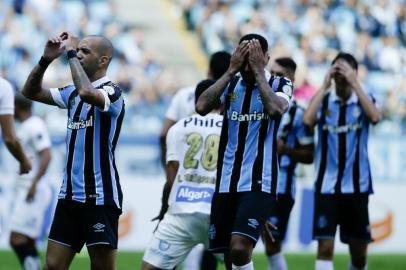  PORTO ALEGRE, RS, BRASIL,28/04/2019- Grêmio x Santos: jogo da estreia do Grêmio no Brasileirão, que acontece na Arena.(Foto: Marco Favero / Agencia RBS)Indexador: Felix Zucco