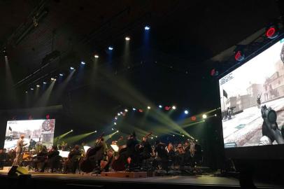 Ospa Música de Games, apresentação da Orquestra Sinfônica de Porto Alegre no Auditório Araújo Vianna com um repertório formado por músicas que são trilhas de videogames