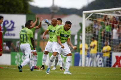  SANTA CRUZ DO SUL, RS, BRASIL - 24/02/2019 - Avenida recebe o Inter em Santa Cruz do Sul pelo Gauchão 2019.