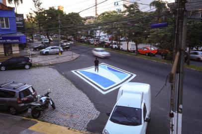  PORTO ALEGRE, RS, BRASIL, 29/04/2018: Nova faixa de segurança na GoetheIndexador: ISADORA NEUMANN