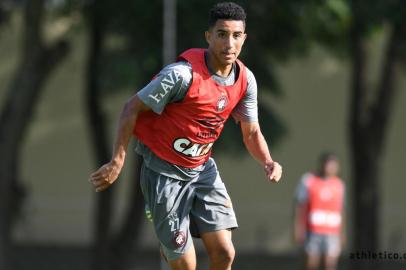  CURITIBA, PR, BRASIL, 28/12/2018. Volante Christian, ex-Athletico Paranaense é o novo reforço do Juventude. (Fábio Wosniak/Athlético-PR/Divulgação)