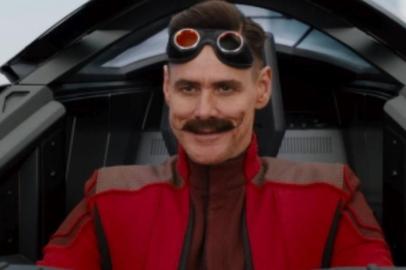 Jim Carrey como o Dr. Spotnik em Sonic: O Filme