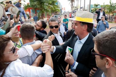 (Ribeirão Preto - SP, 29/04/2019) Presidente da República, Jair Bolsonaro durante visita à Agrishow 2019. Foto: Alan Santos/PR