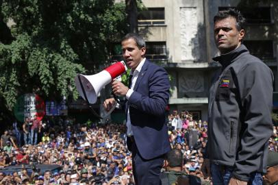 Juan Guaidó e Leopoldo López