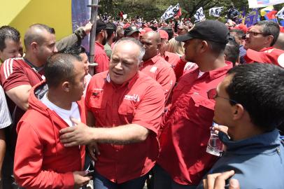 Líder da Assembleia Constituinte da Venezuela,  Diosdado Cabello 