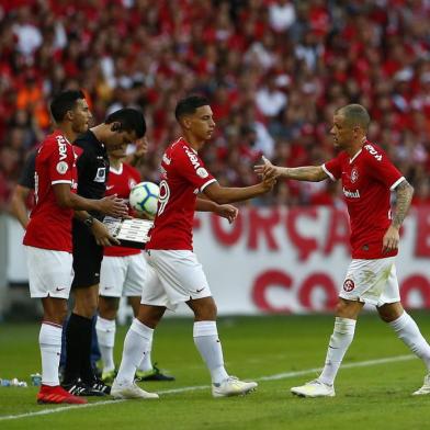  PORTO ALEGRE, RS, BRASIL, 01/05/2019- Inter x Flamengo, jogo válido pela segunda rodada do Brasileirão. (FOTOGRAFO: FÉLIX ZUCCO / AGENCIA RBS)