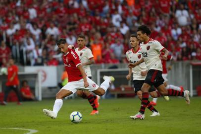  PORTO ALEGRE, RS, BRASIL, 01/05/2019- Inter x Flamengo, jogo válido pela segunda rodada do Brasileirão. (FOTOGRAFO: ANDRÉ ÁVILA / AGENCIA RBS)