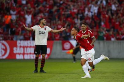  PORTO ALEGRE, RS, BRASIL, 01/05/2019- Inter x Flamengo, jogo válido pela segunda rodada do Brasileirão. (FOTOGRAFO: ANDRÉ ÁVILA / AGENCIA RBS)