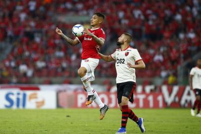  PORTO ALEGRE, RS, BRASIL, 01/05/2019- Inter x Flamengo, jogo válido pela segunda rodada do Brasileirão. (FOTOGRAFO: FÉLIX ZUCCO / AGENCIA RBS)