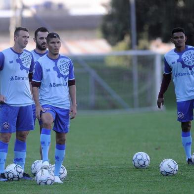  CAXIAS DO SUL, RS, BRASIL, 01/05/2019 - Equipe SER Caxias treina no CT do estádio Centenário. (Marcelo Casagrande/Agência RBS)