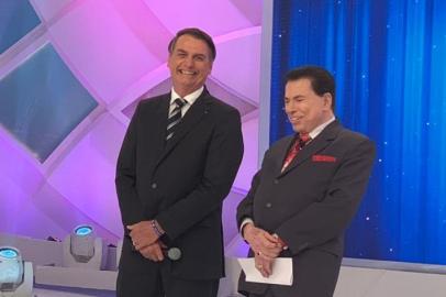 Bolsonaro e Sílvio Santos