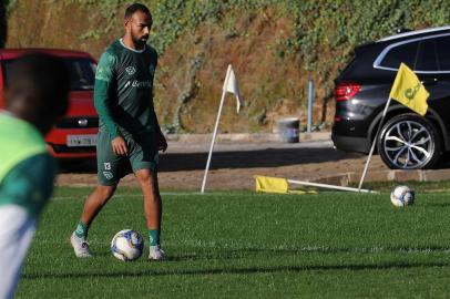  CAXIAS DO SUL, RS, BRASIL, 02/05/2019 - Juventude treina para enfrentar o Remo. NA FOTO: atacante Dalberto. (Marcelo Casagrande/Agência RBS)