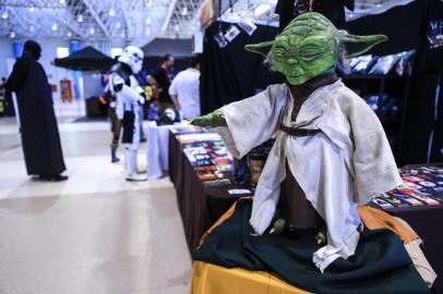  PORTO ALEGRE, RS, BRASIL, 02/05/2019: Primeira edição do POA GEEK WEEK reúne games, tecnologia e entretenimentoIndexador: ISADORA NEUMANN