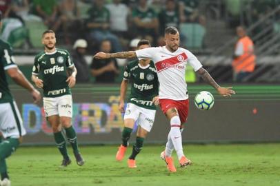 Inter enfrenta o Palmeiras pela terceira rodada do Brasileirão no Allianz Parque. No lance, Nico López